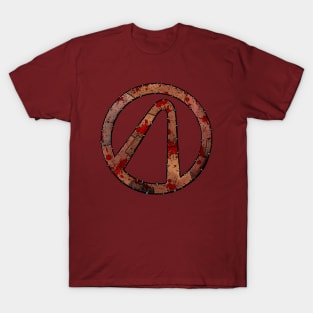 Vault Symbol Stitched Psycho - Borderlands T-Shirt